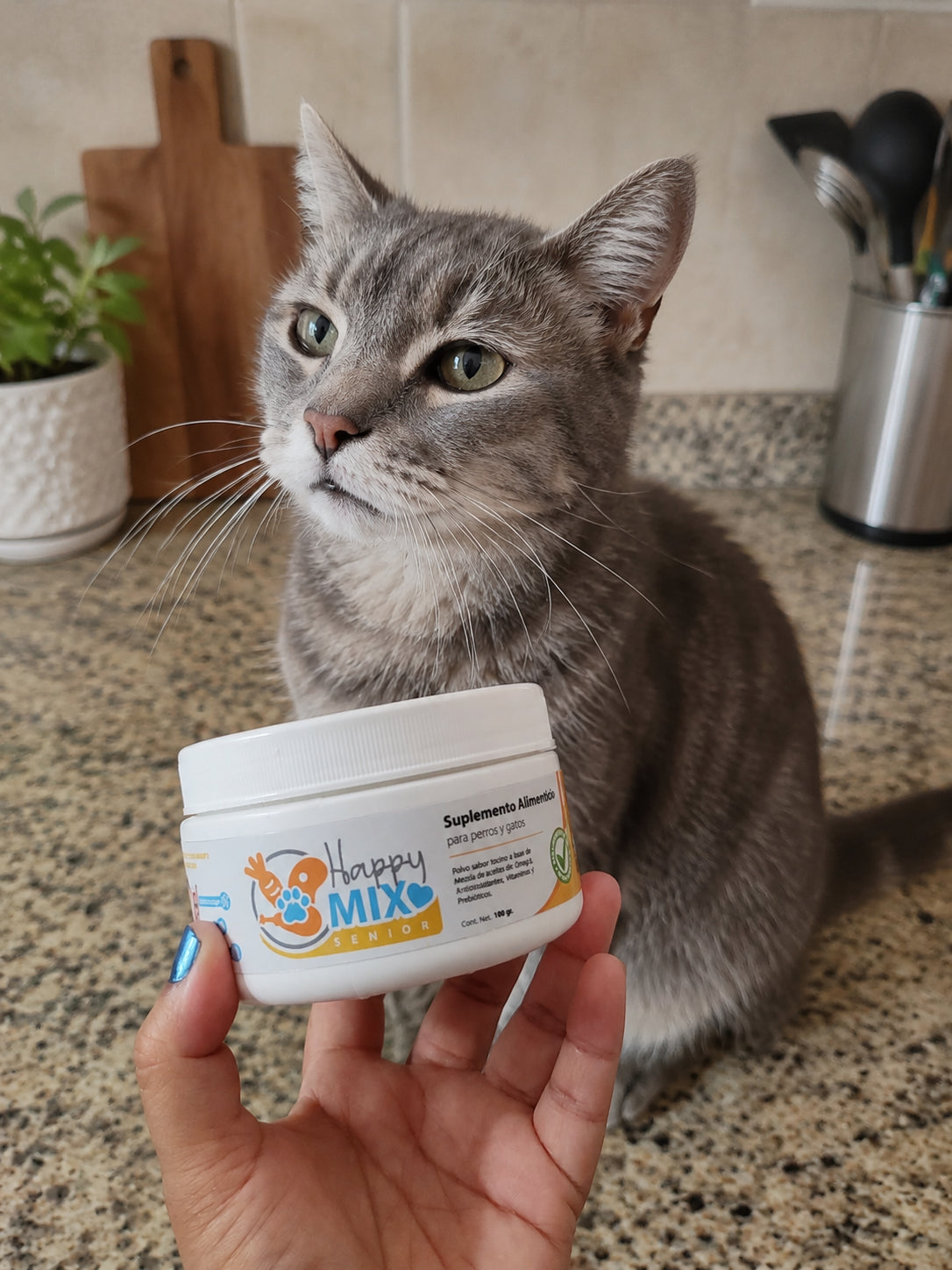 HappyMix Senior — gatos también